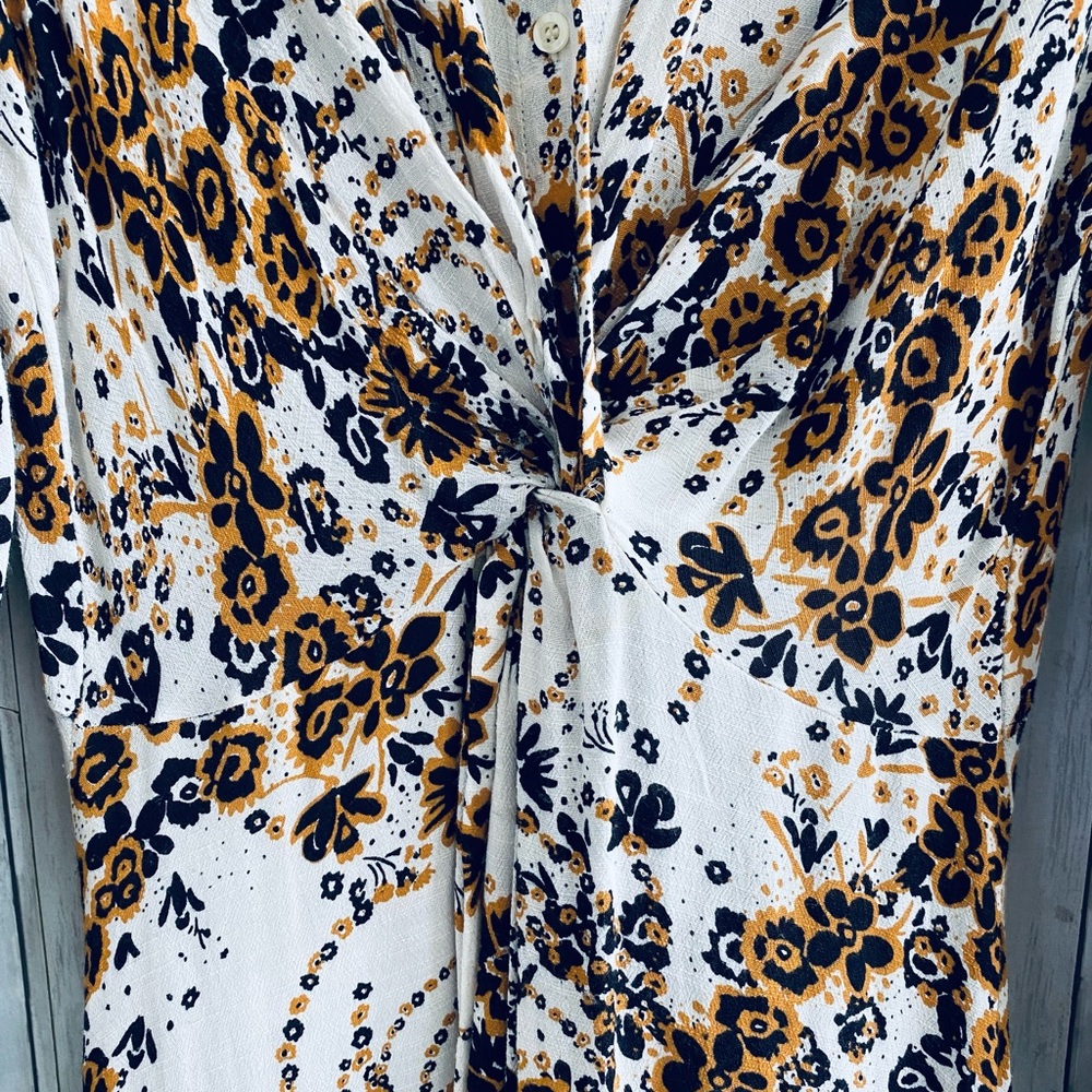 NWOT Free People Bandana Print Shirt Dress - Picture 11 of 14